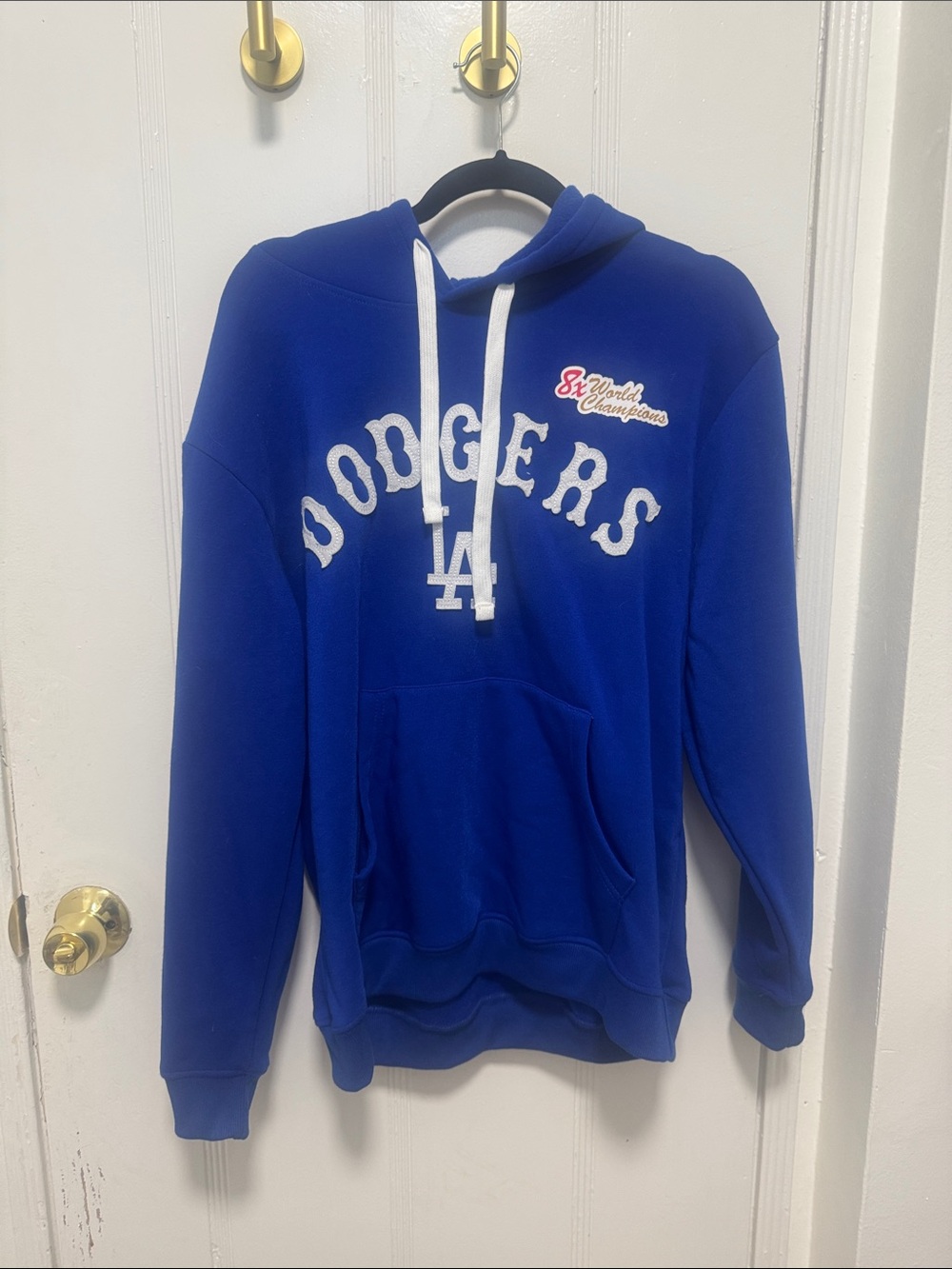 Los Angeles Dodgers Men's Royal Blue Pullover Hoodie